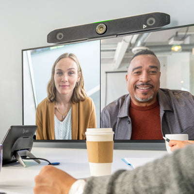 HPE HP Poly Studio X52 All-In-One Video Bar video conferencing system 20 MP Ethernet LAN Group video conferencing system (8D8K2AA#ABA) - Cartouches Certifiees