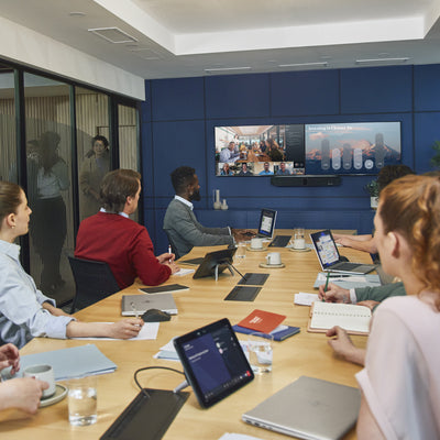 HPE HP Poly Studio X72 All-In-One Video Bar video conferencing system 20 MP Ethernet LAN Video collaboration bar (A4LZ8AA#ABA) - Cartouches Certifiees
