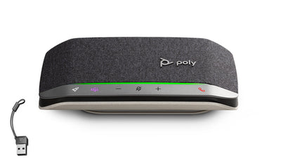 HPE HP Poly Sync 20-M USB-C/A Adapter speakerphone PC Black (B95VMUT#AC3) - Cartouches Certifiees
