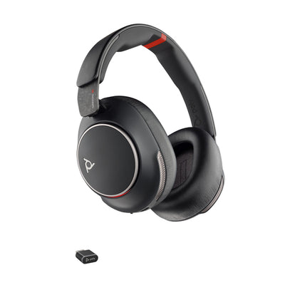 HPE HP Poly Voyager Surround 85 UC USB-C Headset +USB-C/A Adapter +Charging Stand (8G7T7AA) - Cartouches Certifiees