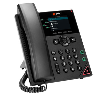 HPE HP Poly VVX 250 4-Line and PoE-enabled IP phone Black 4 lines LCD (89B62AA#AC3) - Cartouches Certifiees
