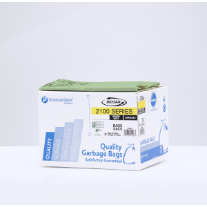 INTEPLAST GROUP 20 X 22 Verts 400 Sacs Compostables (215217)