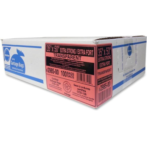 INTEPLAST GROUP Clear Ultra Bags 35x50 Extra Strong 100s (298500) - Cartouches Certifiees