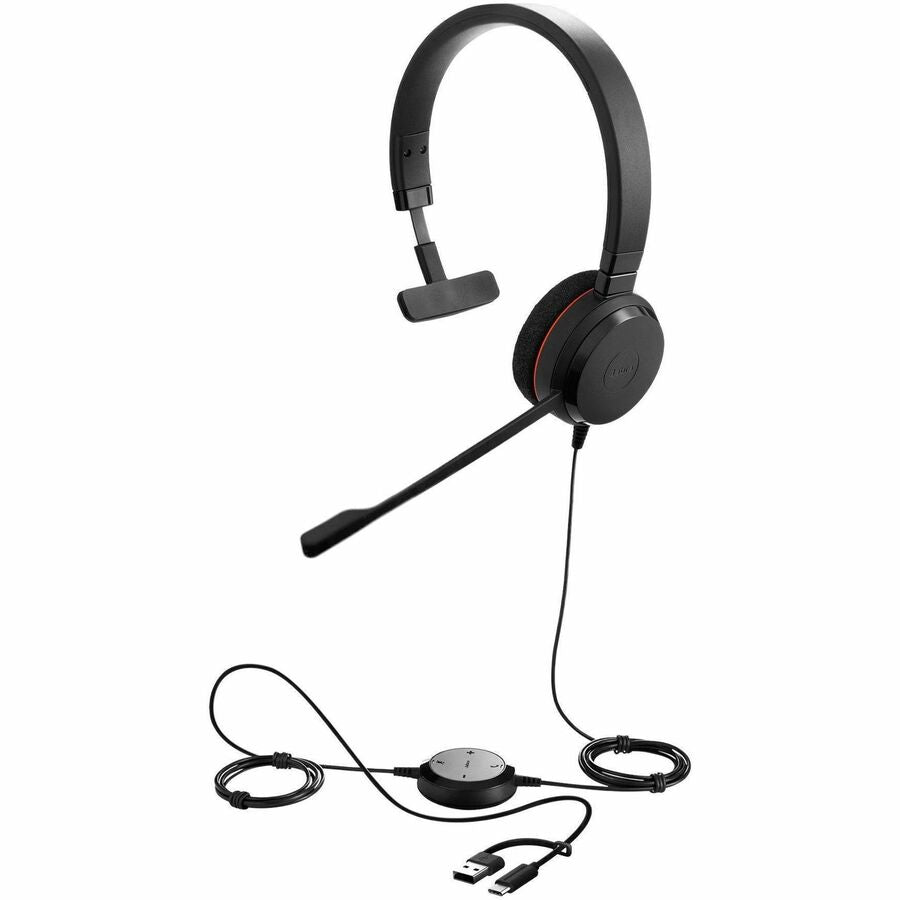 JABRA EVOLVE 20, USB C/A UC MONO (4993-829-289-01) - Cartouches Certifiees