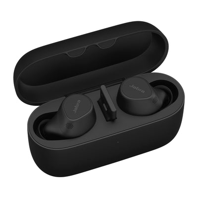 JABRA Evolve2 Buds Headset Wireless In-ear Office/Call center USB Type-C / USB Type-A Bluetooth Black (20797-989-989) - Cartouches Certifiees