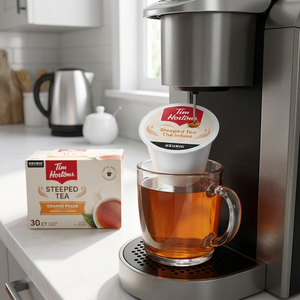 K CUP TIM HORTONS STEEP ORG PEKOE 30/BX - Cartouches Certifiees