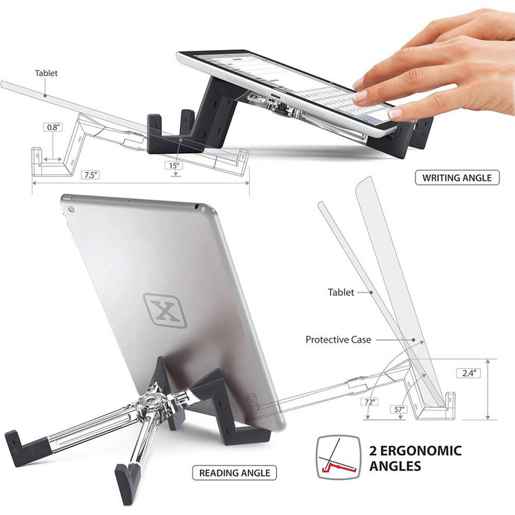 KEKO Universal Tablet Stand - Clear (KT-C-U) - Cartouches Certifiees