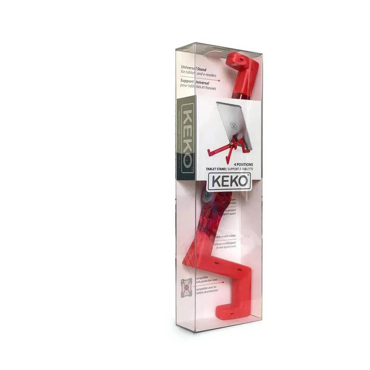 KEKO Universal Tablet Stand - Red (KT-R-U) - Cartouches Certifiees