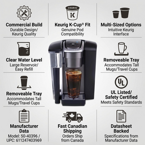 KEURIG Commercial Coffee Brewer K1550 - Cartouches Certifiees
