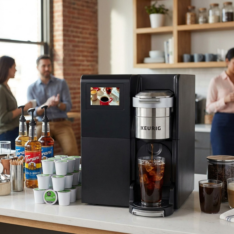 KEURIG Commercial Coffee Brewer K3550 - Cartouches Certifiees