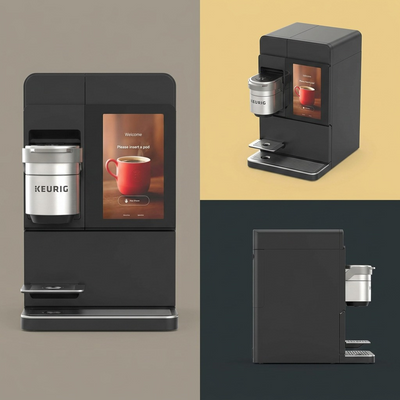 KEURIG Commercial Coffee Brewer K4500 - Cartouches Certifiees