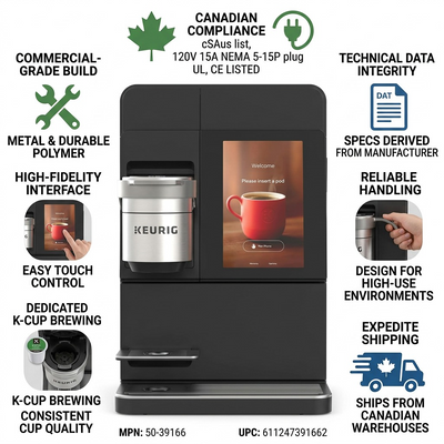 KEURIG Commercial Coffee Brewer K4500 - Cartouches Certifiees