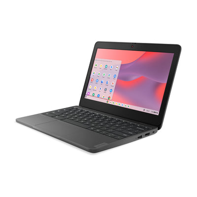 LENOVO 100e Chromebook Gen 4 (Intel) N100 29,5 cm (11.6") HD 8 GB LPDDR5-SDRAM 64 GB eMMC Wi-Fi 6 (802.11ax) ChromeOS Grey (83G80003US) - Cartouches Certifiees