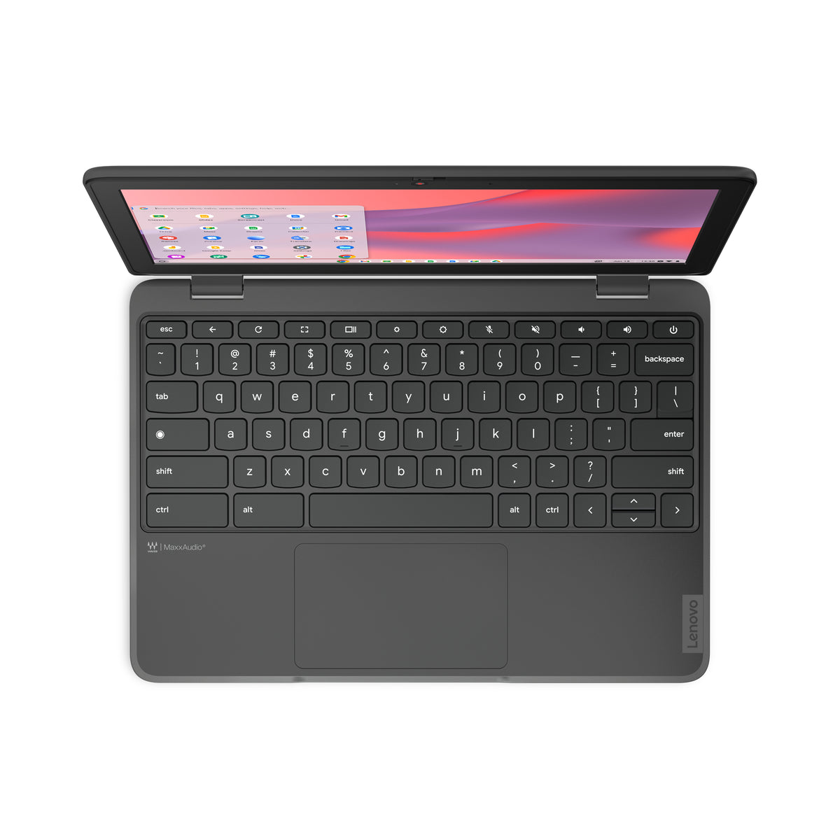 LENOVO 100e Chromebook Gen 4 MediaTek Kompanio 520 29,5 cm (11.6") HD 4 GB LPDDR4x-SDRAM 32 GB eMMC Wi-Fi 6 (802.11ax) ChromeOS Grey English (82W0001EUS) - Cartouches Certifiees