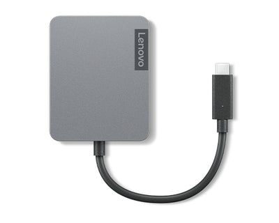 LENOVO laptop dock/port replicator Wired USB 2.0 Type-C Grey (4X91A30366) - Cartouches Certifiees