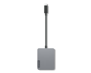 LENOVO laptop dock/port replicator Wired USB 2.0 Type-C Grey (4X91A30366) - Cartouches Certifiees