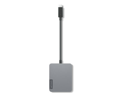 LENOVO laptop dock/port replicator Wired USB 2.0 Type-C Grey (4X91A30366) - Cartouches Certifiees