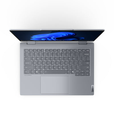 LENOVO ThinkBook 14 2-in-1 G5 IAU Intel Core Ultra 7 255U Hybrid (2-in-1) 35,6 cm (14") Touchscreen WUXGA 16 GB DDR5-SDRAM 512 GB SSD Wi-Fi 6E (802.11ax) Windows 11 Pro Grey (21SQ0002US) - Cartouches Certifiees