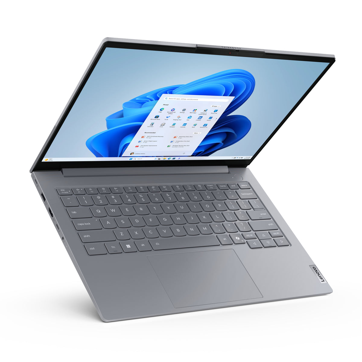 LENOVO ThinkBook 14 G8 IRL Intel Core 5 210H Laptop 35,6 cm (14") WUXGA 16 GB DDR5-SDRAM 256 GB SSD Wi-Fi 6E (802.11ax) Windows 11 Pro Grey English (21SG000FUS) - Cartouches Certifiees