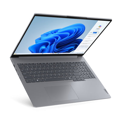 LENOVO ThinkBook 16 G7 ARP AMD Ryzen™ 5 7535HS Laptop 40,6 cm (16") Touchscreen WUXGA 16 GB DDR5-SDRAM 512 GB SSD Wi-Fi 6 (802.11ax) Windows 11 Pro Grey US English (21MW0002US) - Cartouches Certifiees