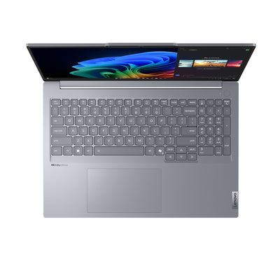 LENOVO ThinkBook 16 G7 QOY Copilot+ PC Snapdragon X1P-42-100 Laptop 40,6 cm (16") WUXGA 16 GB LPDDR5x-SDRAM 512 GB SSD Wi-Fi 7 (802.11be) Windows 11 Pro Grey English (21NH000JUS) - Cartouches Certifiees
