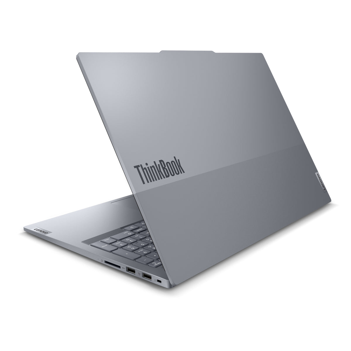 LENOVO ThinkBook 16 G7 QOY Copilot+ PC Snapdragon X1P-42-100 Laptop 40,6 cm (16") WUXGA 16 GB LPDDR5x-SDRAM 512 GB SSD Wi-Fi 7 (802.11be) Windows 11 Pro Grey English (21NH000JUS) - Cartouches Certifiees
