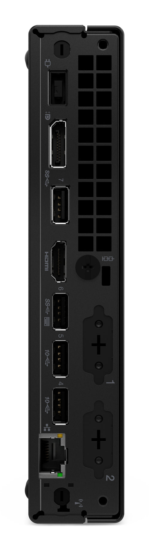 LENOVO ThinkCentre M70q Gen 6 Intel Core Ultra 5 225T 16 GB DDR5-SDRAM 256 GB SSD Windows 11 Pro Mini PC Black (13A4002GUS) - Cartouches Certifiees