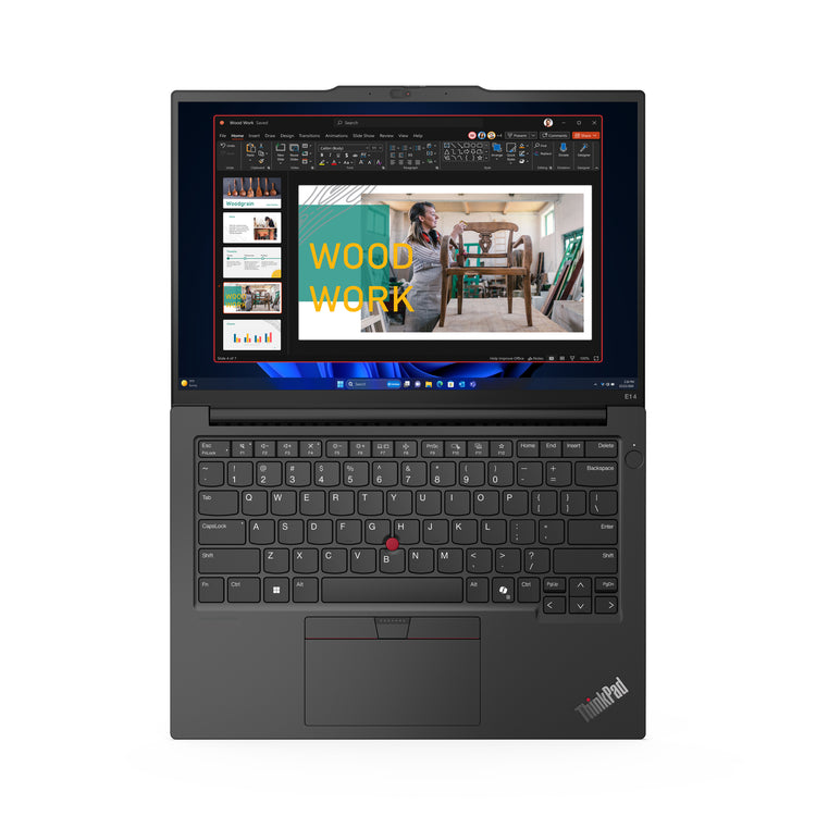 LENOVO ThinkPad E14 Gen 6 (AMD) AMD Ryzen™ 5 7535U Laptop 35,6 cm (14") WUXGA 8 GB DDR5-SDRAM 256 GB SSD Wi-Fi 6 (802.11ax) Windows 11 Pro Black French (21M3000RCA) - Cartouches Certifiees