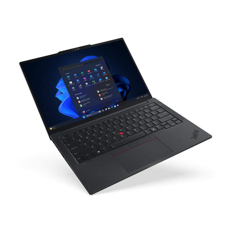 LENOVO ThinkPad E14 Gen 7 (Intel) Copilot+ PC Intel Core Ultra 5 226V Laptop 35,6 cm (14") Touchscreen WUXGA 16 GB LPDDR5x-SDRAM 512 GB SSD Wi-Fi 6E (802.11ax) Windows 11 Pro Black French (21U2002KCA) - Cartouches Certifiees