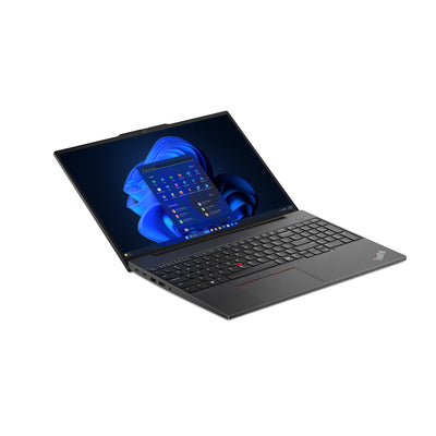 LENOVO ThinkPad E16 Gen 2 (AMD) AMD Ryzen™ 5 PRO 7535U Laptop 40,6 cm (16") WUXGA 16 GB DDR5-SDRAM 256 GB SSD Wi-Fi 6 (802.11ax) Windows 11 Pro Black (21M5000GUS) - Cartouches Certifiees