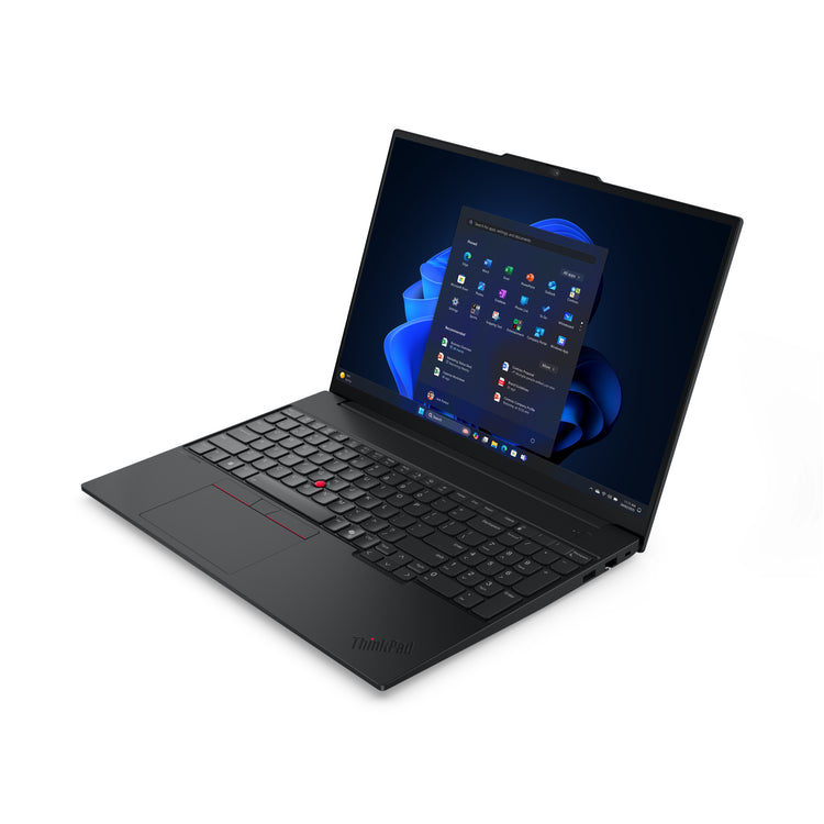 LENOVO ThinkPad E16 Gen 3 (Intel) Intel Core Ultra 7 255H Laptop 40,6 cm (16") WUXGA 16 GB DDR5-SDRAM 512 GB SSD Wi-Fi 6E (802.11ax) Windows 11 Pro Black (21SR0033US) - Cartouches Certifiees