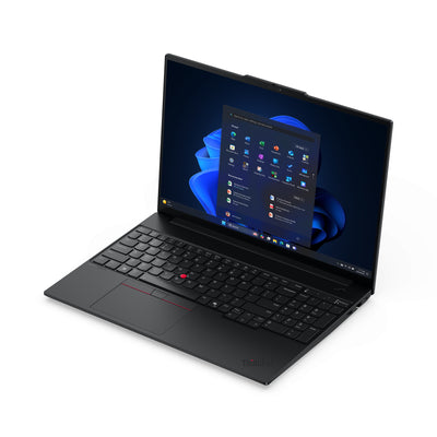 LENOVO ThinkPad E16 Gen 3 (Intel) Intel Core Ultra 7 255H Laptop 40,6 cm (16") WUXGA 16 GB DDR5-SDRAM 512 GB SSD Wi-Fi 6E (802.11ax) Windows 11 Pro Black (21SR0033US) - Cartouches Certifiees