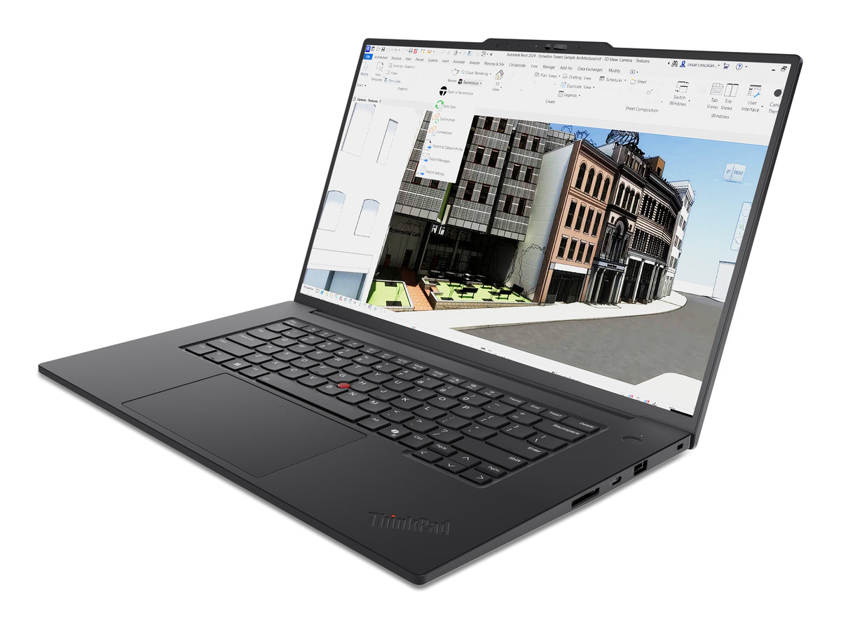 LENOVO ThinkPad P1 Gen 8 Intel Core Ultra 7 255H Mobile workstation 40,6 cm (16") Touchscreen 3.2K 32 GB LPDDR5x-SDRAM 1 TB SSD NVIDIA RTX PRO 1000 Blackwell Wi-Fi 7 (802.11be) Windows 11 Pro Black English (21Q8001MUS) - Cartouches Certifiees