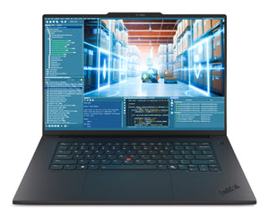 LENOVO ThinkPad P1 Gen 8 Intel Core Ultra 7 265H Mobile workstation 40,6 cm (16") Touchscreen 3.2K 64 GB 2 TB SSD Wi-Fi 7 (802.11be) Windows 11 Pro Black French (21Q8001FCA) - Cartouches Certifiees