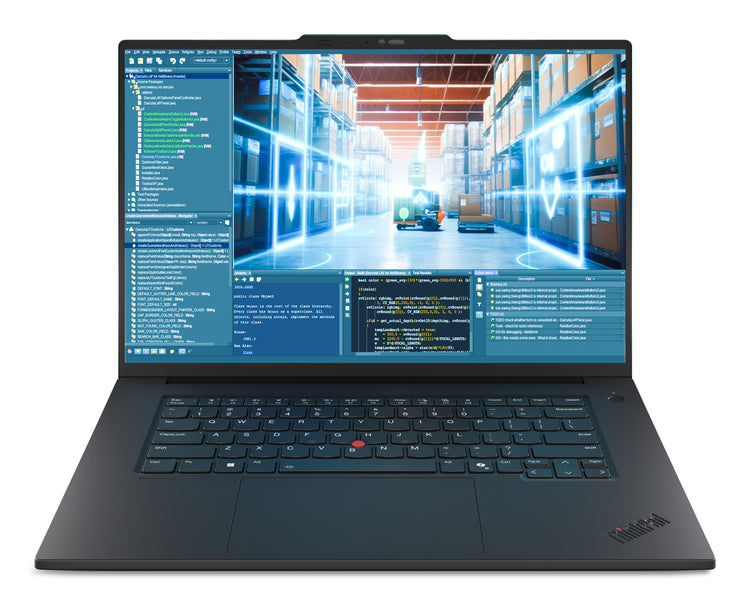LENOVO ThinkPad P1 Gen 8 Intel Core Ultra 7 265H Mobile workstation 40,6 cm (16") Touchscreen 3.2K 64 GB 2 TB SSD Wi-Fi 7 (802.11be) Windows 11 Pro Black French (21Q8001FCA) - Cartouches Certifiees