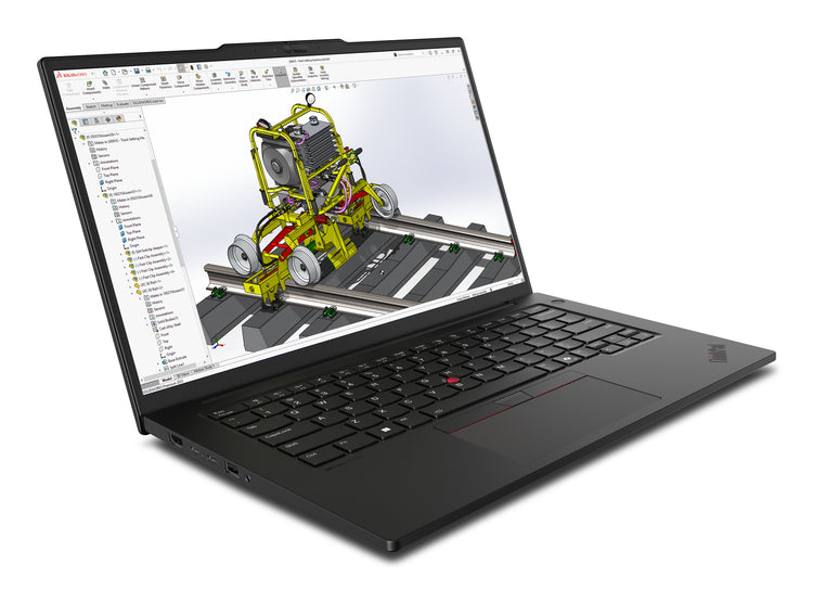 LENOVO ThinkPad P14s Gen 6 (Intel) Intel Core Ultra 7 265H Mobile workstation 36,8 cm (14.5") 64 GB DDR5-SDRAM 1 TB SSD Wi-Fi 7 (802.11be) Windows 11 Pro Black (21QT0036US) - Cartouches Certifiees