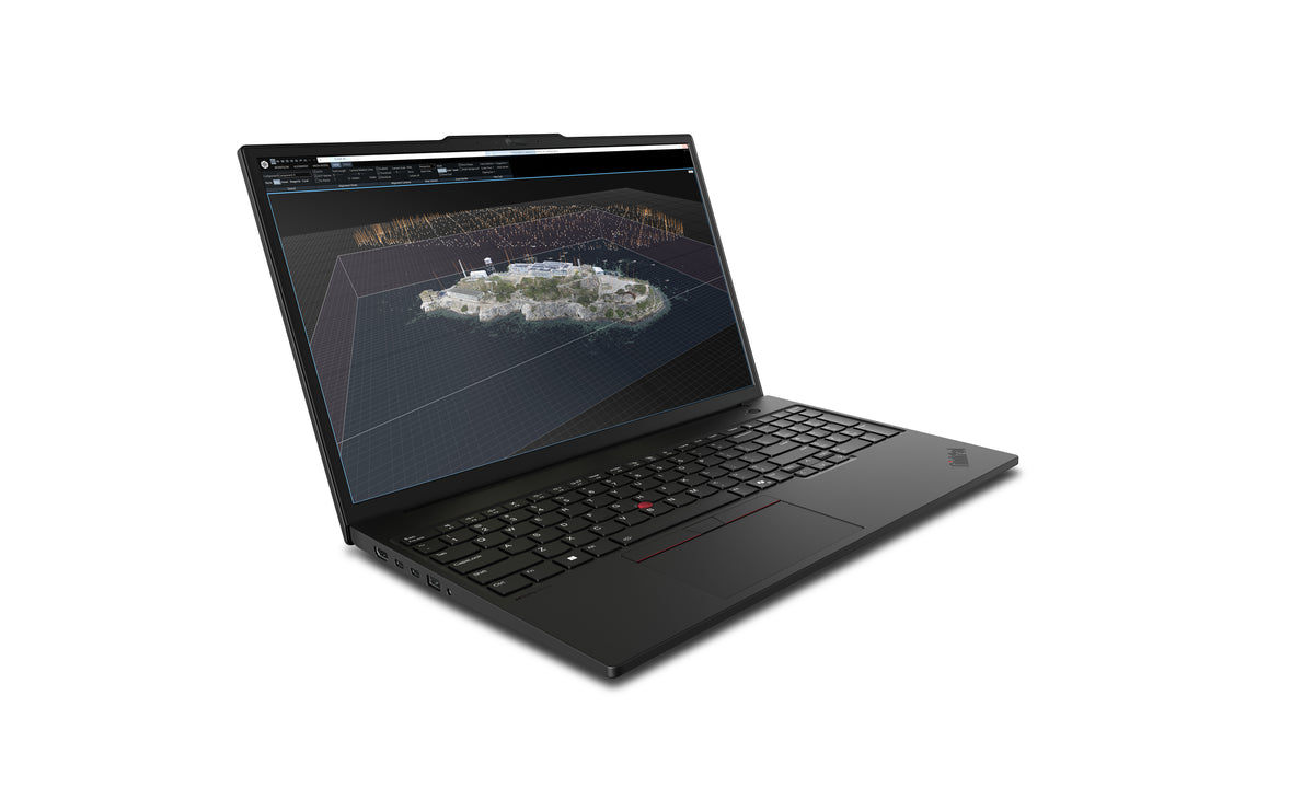 LENOVO ThinkPad P16s Gen 4 (Intel) Intel Core Ultra 7 255H Mobile workstation 40,6 cm (16") WUXGA 32 GB DDR5-SDRAM 512 GB SSD Wi-Fi 7 (802.11be) Windows 11 Pro Black (21QV0038US) - Cartouches Certifiees