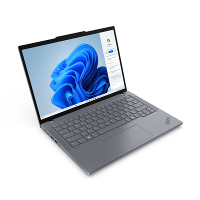 LENOVO ThinkPad T14 Gen 5 (AMD) AMD Ryzen™ 5 PRO 8540U Laptop 35,6 cm (14") WUXGA 16 GB DDR5-SDRAM 256 GB SSD Wi-Fi 6E (802.11ax) Windows 11 Pro Grey (21MC000NUS) - Cartouches Certifiees