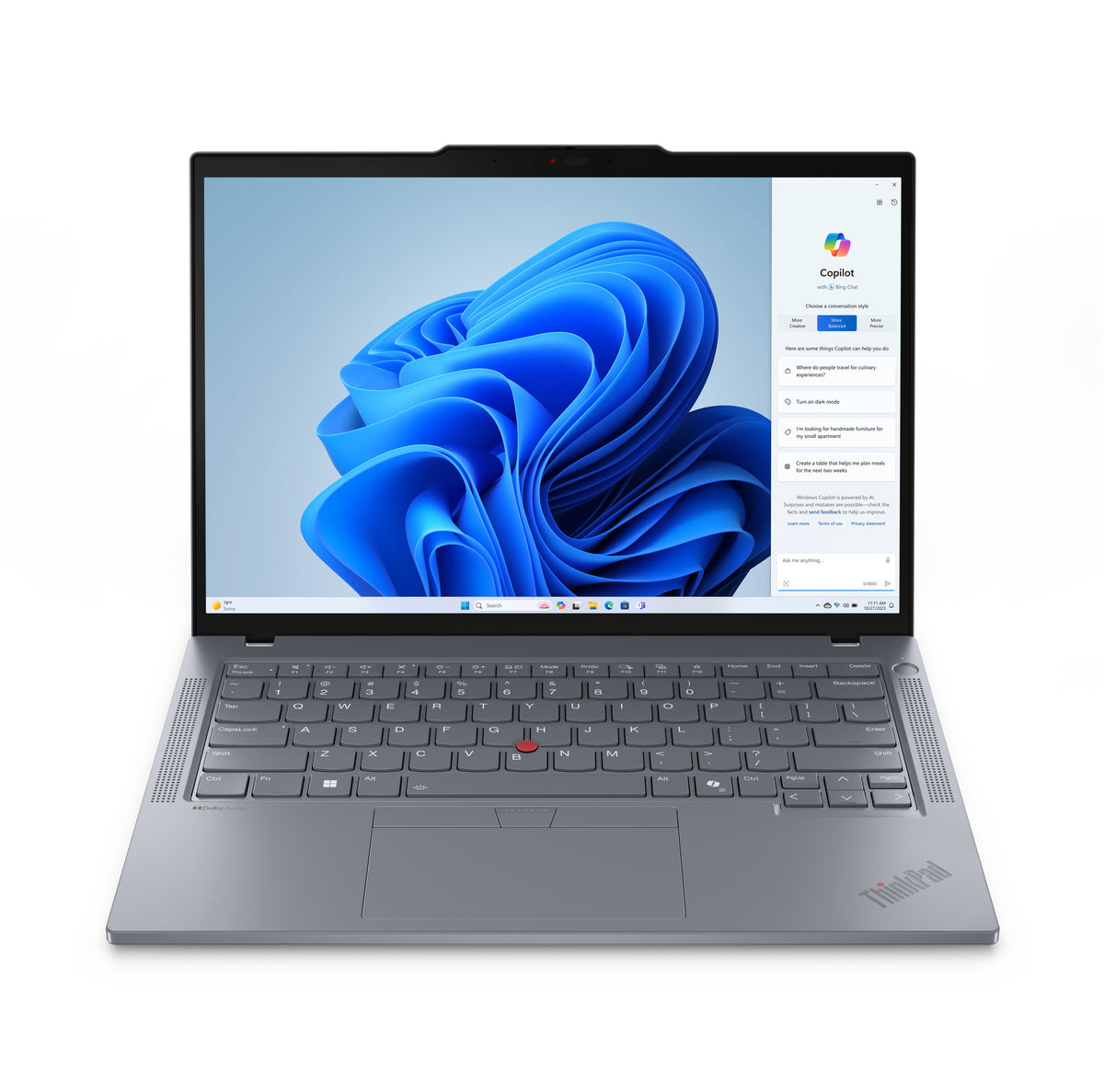 LENOVO ThinkPad T14 Gen 5 (AMD) AMD Ryzen™ 5 PRO 8540U Laptop 35,6 cm (14") WUXGA 16 GB DDR5-SDRAM 256 GB SSD Wi-Fi 6E (802.11ax) Windows 11 Pro Grey French (21MC000NCA) - Cartouches Certifiees