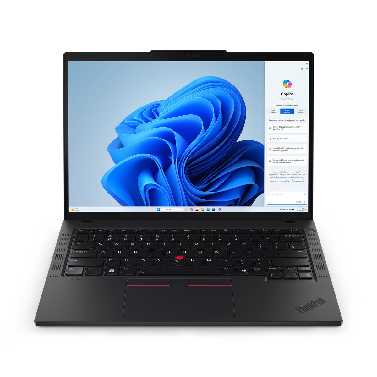 LENOVO ThinkPad T14 Gen 5 (AMD) AMD Ryzen™ 7 PRO 8840U Laptop 35,6 cm (14") Touchscreen WUXGA 32 GB DDR5-SDRAM 512 GB SSD Wi-Fi 6E (802.11ax) Windows 11 Pro Black English (21MC004YUS) - Cartouches Certifiees
