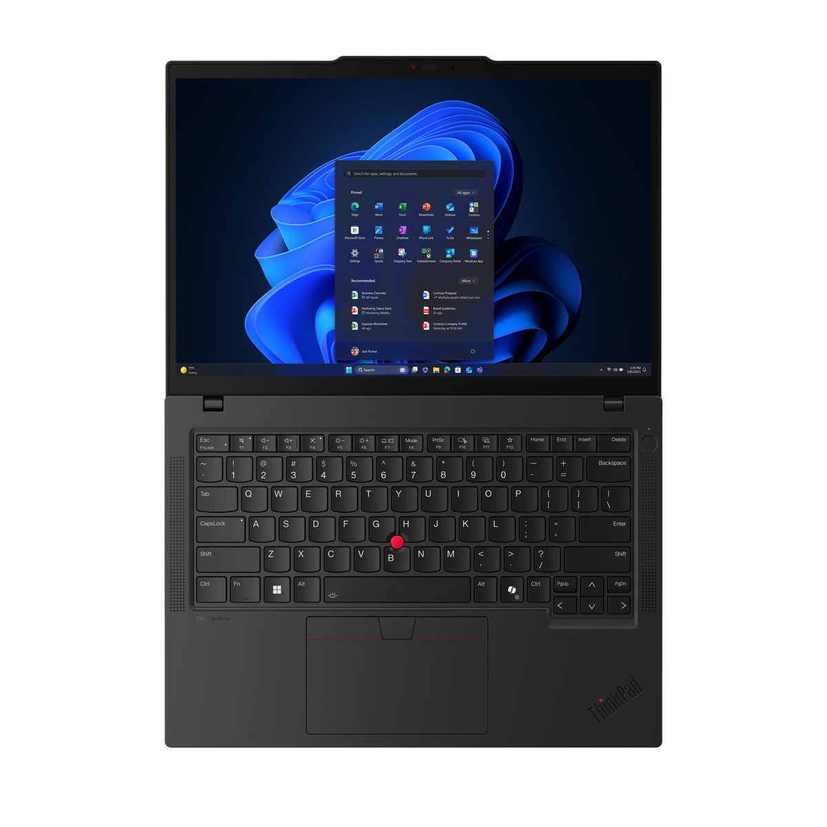 LENOVO ThinkPad T14 Gen 6 (Intel) Copilot+ PC Intel Core Ultra 5 228V Laptop 35,6 cm (14") WUXGA 32 GB LPDDR5x-SDRAM 512 GB SSD Wi-Fi 7 (802.11be) Windows 11 Pro Black French (21QG0006CA) - Cartouches Certifiees