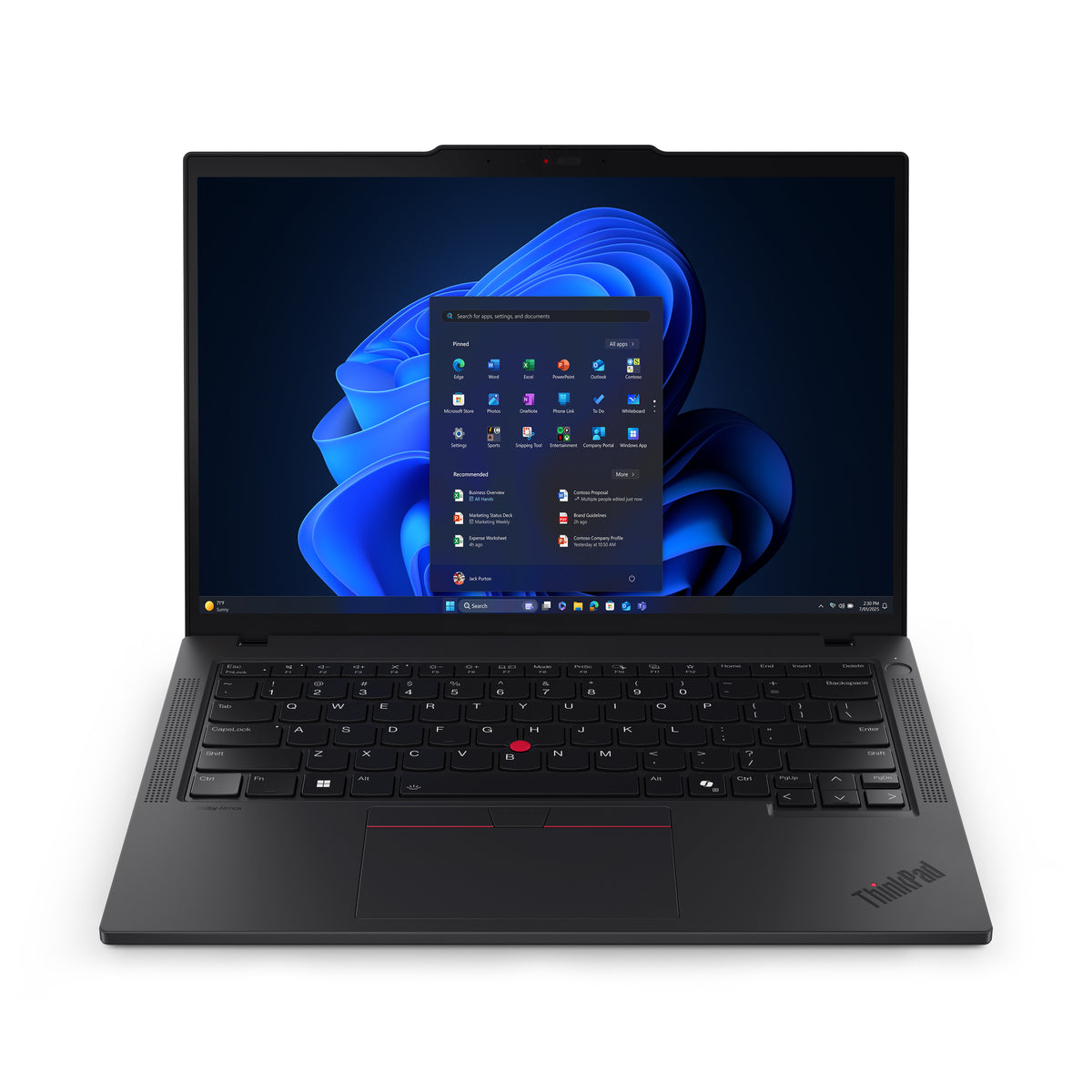 LENOVO ThinkPad T14 Gen 6 (Intel) Intel Core Ultra 5 235U Laptop 35,6 cm (14") Touchscreen WUXGA 32 GB DDR5-SDRAM 512 GB SSD Wi-Fi 6E (802.11ax) Windows 11 Pro Black French (21QC006PCA) - Cartouches Certifiees