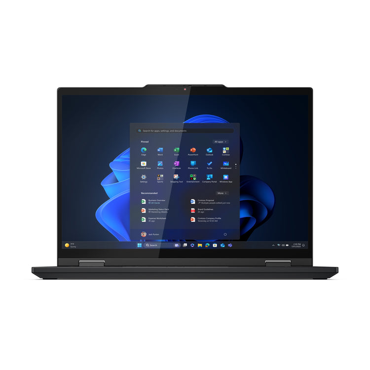 LENOVO ThinkPad T14s 2-in-1 Gen 1 Intel Core Ultra 5 235U Hybrid (2-in-1) 35,6 cm (14") Touchscreen WUXGA 16 GB LPDDR5x-SDRAM 512 GB SSD Wi-Fi 6E (802.11ax) Windows 11 Pro Black (21R30010US) - Cartouches Certifiees