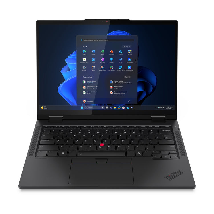 LENOVO ThinkPad T14s 2-in-1 Gen 1 Intel Core Ultra 5 235U Hybrid (2-in-1) 35,6 cm (14") Touchscreen WUXGA 16 GB LPDDR5x-SDRAM 512 GB SSD Wi-Fi 6E (802.11ax) Windows 11 Pro Black (21R30010US) - Cartouches Certifiees