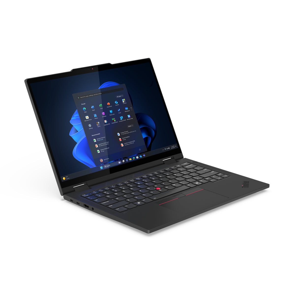 LENOVO ThinkPad T14s 2-in-1 Gen 1 Intel Core Ultra 5 235U Hybrid (2-in-1) 35,6 cm (14") Touchscreen WUXGA 16 GB LPDDR5x-SDRAM 512 GB SSD Wi-Fi 6E (802.11ax) Windows 11 Pro Black (21R30010US) - Cartouches Certifiees