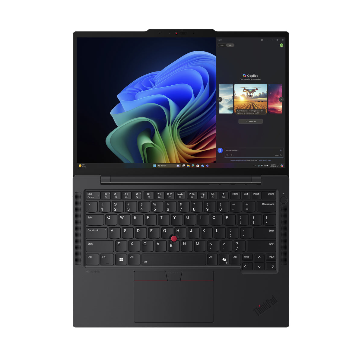 LENOVO ThinkPad T14s Gen 6 (Intel) Copilot+ PC Intel Core Ultra 7 258V Laptop 35,6 cm (14") WUXGA 32 GB LPDDR5x-SDRAM 512 GB SSD Wi-Fi 7 (802.11be) Windows 11 Pro Black French (21QX000MCA) - Cartouches Certifiees