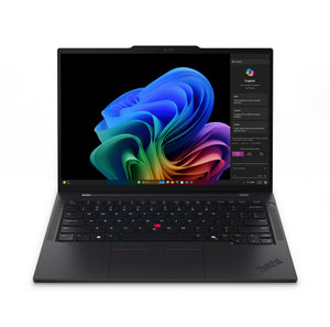 LENOVO ThinkPad T14s Gen 6 (Snapdragon) Copilot+ PC X1P-42-100 Laptop 35,6 cm (14") WUXGA 16 GB LPDDR5x-SDRAM 512 GB SSD Wi-Fi 7 (802.11be) Windows 11 Pro Black (21N1002DUS) - Cartouches Certifiees
