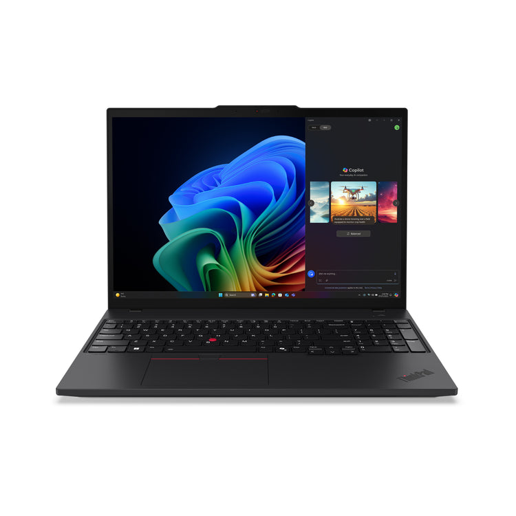 LENOVO ThinkPad T16 Gen 4 (AMD) Copilot+ PC AMD Ryzen AI 7 PRO 350 Laptop 40,6 cm (16") WUXGA 16 GB DDR5-SDRAM 512 GB SSD Wi-Fi 7 (802.11be) Windows 11 Pro Black French (21QN005XCA) - Cartouches Certifiees