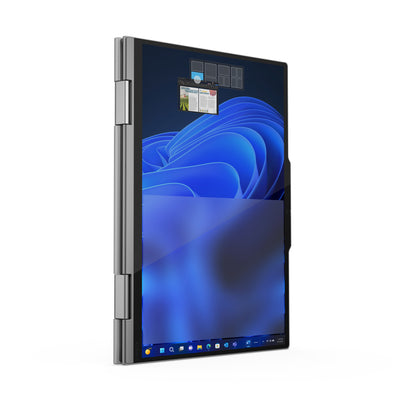 LENOVO ThinkPad X1 2-in-1 Gen 9 Intel Core Ultra 7 155U Hybrid (2-in-1) 35,6 cm (14") Touchscreen WUXGA 16 GB 512 GB SSD Wi-Fi 6E (802.11ax) Windows 11 Pro Grey French (21KE005UCA) - Cartouches Certifiees