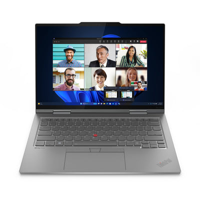 LENOVO ThinkPad X1 2-in-1 Gen 9 Intel Core Ultra 7 155U Hybrid (2-in-1) 35,6 cm (14") Touchscreen WUXGA 16 GB 512 GB SSD Wi-Fi 6E (802.11ax) Windows 11 Pro Grey French (21KE005UCA) - Cartouches Certifiees